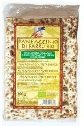 BIOTOBIO SRL Fsc Pane Azzimo Di Farro Originale Bio Senza Lievito E Senza Sale 200 G