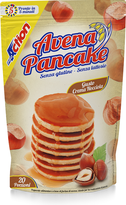 ProAction Avena Pancake Crema Di Nocciole 1000 G