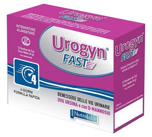 NUTRALABS SRL Urogyn Fast 12 Bustine