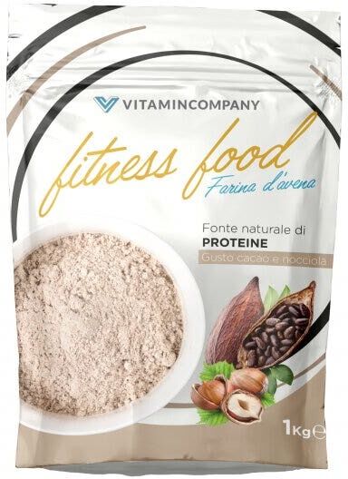 Vitamincompany Farina D'avena Aromatizzata Cacao E Nocciola 1kg