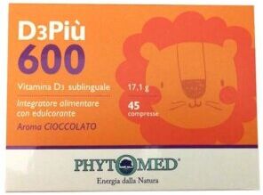 PHYTOMED SNC D3piu 600 45 compresse sublinguali