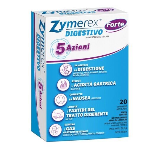 PASQUALI SRL Zymerex Digestivo Forte 20 Compresse