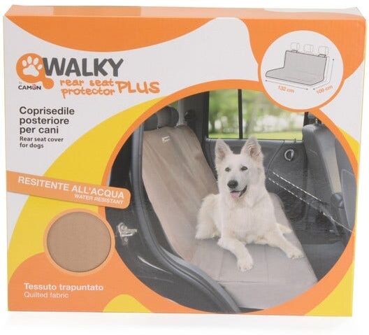 Camon Walky Rear Seat Protector Plus Coprisedile Posteriore Per Cani