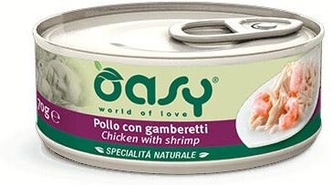 Oasy Wet Cat Pollo/gamber 150g