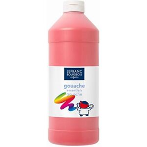 LEFRANC & BOURGEOIS Lefranc Bourgeois Tempera Liquida - Gli Essenziali - 1 Litro - Rosso Primario LEFRANC & BOURGEOIS Lefranc Bourgeois Tempera Liquida - Gli Essenziali - 1 Litro - Rosso Primario