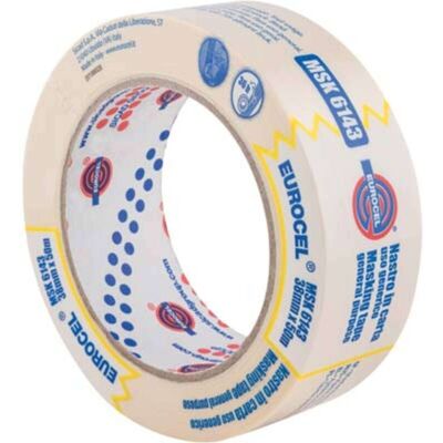 Eurocel Nastro Carta Msk 6143 Tb - Mm 38 Ml 50 - 48 Pezzi Eurocel Nastro Carta Msk 6143 Tb - Mm 38 Ml 50 - 48 Pezzi