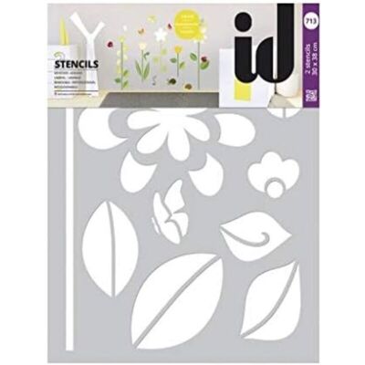 ID PARIS Initiative Decoration - Stencil Componibile Insetti 30x38cm ID PARIS Initiative Decoration - Stencil Componibile Insetti 30x38cm