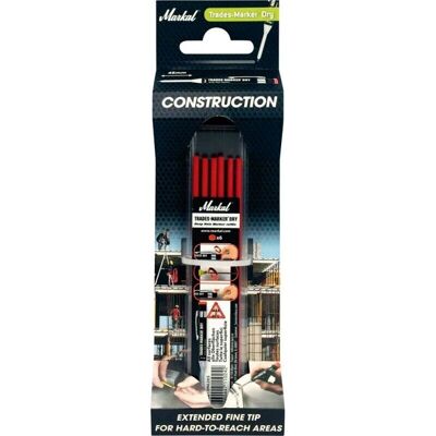 FP - Markal Trades-marker Refill Set Miniere Rosso Secco FP - Markal Trades-marker Refill Set Miniere Rosso Secco