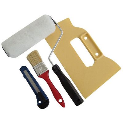 Savy Kit - Rullo, Pennello, Cutter - Set di strumenti Savy Kit - Rullo, Pennello, Cutter - Set di strumenti