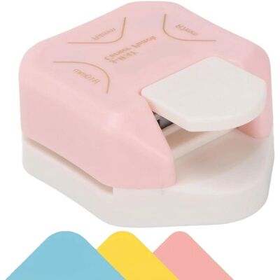 OEM Perforatrice Angolare Rotonda - Taglierina Per Carta - Creazione Di Biglietti - Tre Misure - 7,3 X 5,8 X 3,3 Cm - Rosa OEM Perforatrice Angolare Rotonda - Taglierina Per Carta - Creazione Di Biglietti - Tre Misure - 7,3 X 5,8 X 3,3 Cm - Rosa