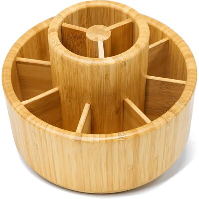 OEM Scatola Portaoggetti In Bambù Per Penne, Scatola Portaoggetti Girevole A 360° Per Materiali Artistici, Scatola Portaoggetti Da Scrivania Per Pennarelli, Matite Colorate, Pennelli, Ecc. OEM Scatola Portaoggetti In Bambù Per Penne, Scatola Portaoggetti Girevole A 360° Per Materiali Artistici, Scatola Portaoggetti Da Scrivania Per Pennarelli, Matite Colorate, Pennelli, Ecc.