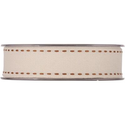 PIOVACCARI Nastro Carnabey 25 Mm 15 Mt Colore Cream PIOVACCARI Nastro Carnabey 25 Mm 15 Mt Colore Cream