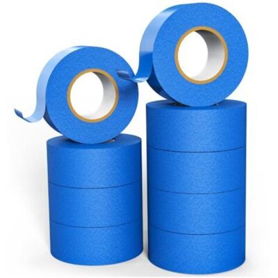 OEM Nastro Adesivo Blu Per Mascheratura, Ideale Per Pittura E Decorazione, Verniciatura A Spruzzo, Imbianchini, Artigianato, 24 Mm × 50 M OEM Nastro Adesivo Blu Per Mascheratura, Ideale Per Pittura E Decorazione, Verniciatura A Spruzzo, Imbianchini, Artigianato, 24 Mm × 50 M