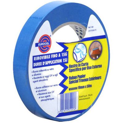 Eurocel Adesivo Telo Mascheratura Blu 19x50 - Eurocel Adesivo Telo Mascheratura Blu 19x50 -