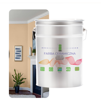 OEM Pittura Murale In Ceramica, Lavabile, Beige, Pastello Caldo, 10l OEM Pittura Murale In Ceramica, Lavabile, Beige, Pastello Caldo, 10l