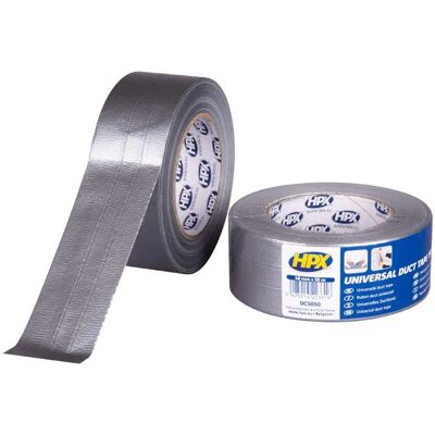 HPX 48m X 50m Tappo Duct 1900 Nastro Adesivo In Panno Argento HPX 48m X 50m Tappo Duct 1900 Nastro Adesivo In Panno Argento