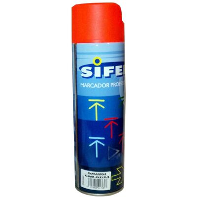 SIFER Professional Marker 500ml Arancio Secco/bagnato - SIFER Professional Marker 500ml Arancio Secco/bagnato -
