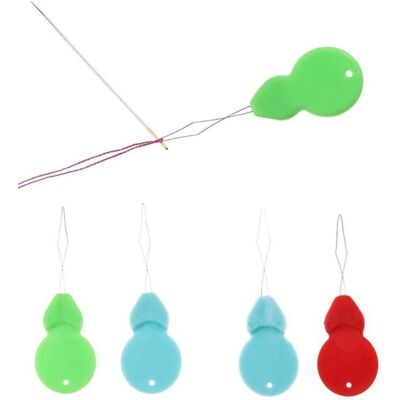 OEM 10 Infila-aghi A Forma Di Zucca, Adatti Per Infilare L'Ago Della Macchina Da Cucire Manuale, Possono Essere Inseriti Nella Cucitura. (colore Casuale) OEM 10 Infila-aghi A Forma Di Zucca, Adatti Per Infilare L'Ago Della Macchina Da Cucire Manuale, Possono Essere Inseriti Nella Cucitura. (colore Casuale)