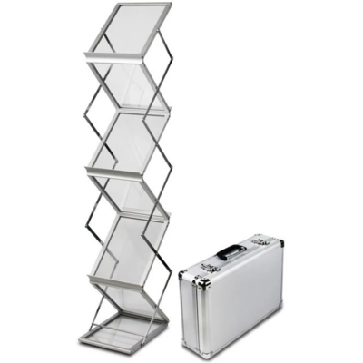 OEM Espositore Per Volantini A Forma Di Z Formato A4 Con Custodia OEM Espositore Per Volantini A Forma Di Z Formato A4 Con Custodia