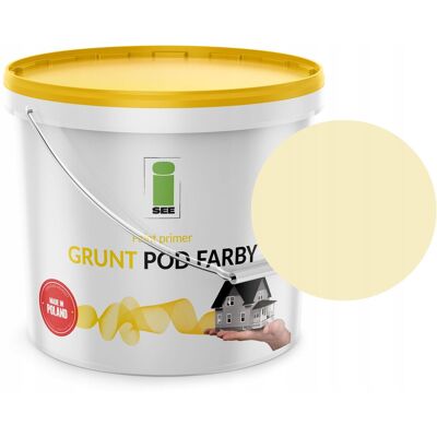 OEM Primer Per Vernice Siliconica Per Facciate Giallo Chiaro, Tonalità Gialla 10l OEM Primer Per Vernice Siliconica Per Facciate Giallo Chiaro, Tonalità Gialla 10l