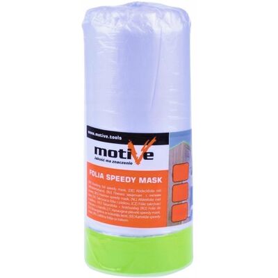 OEM Motive Speedy Mask Comfort Painting Foil Masking Tape 0.55m/33m 18.15m2 010 235 OEM Motive Speedy Mask Comfort Painting Foil Masking Tape 0.55m/33m 18.15m2 010 235
