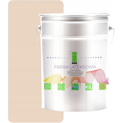 OEM Pittura Murale Al Lattice Per Interni, Beige, Pastello Chiaro, 10l OEM Pittura Murale Al Lattice Per Interni, Beige, Pastello Chiaro, 10l
