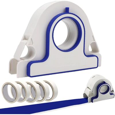 OEM Applicatore Di Nastro Adesivo Per Pittori, Dispenser Professionale Con Raschietto, Set Di Applicatori Per Nastro Adesivo Per Mascheratura, Include 5 Rotoli Di Nastro, Adatto Per Dipingere, Decorare, P OEM Applicatore Di Nastro Adesivo Per Pittori, Dispenser Professionale Con Raschietto, Set Di Applicatori Per Nastro Adesivo Per Mascheratura, Include 5 Rotoli Di Nastro, Adatto Per Dipingere, Decorare, P