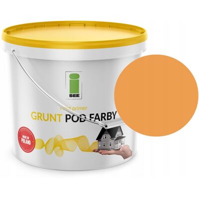 OEM Primer Siliconico Per Vernice Per Facciate Giallo Zafferano, Tonalità Gialla 10l OEM Primer Siliconico Per Vernice Per Facciate Giallo Zafferano, Tonalità Gialla 10l