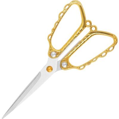 OEM Piccolo Set Di Forbici E Taglierina Multifunzione Con Comodo Manico In Lega Di Zinco Per Ricamo, Cucito, Artigianato E Progetti Fai Da Te, Oro OEM Piccolo Set Di Forbici E Taglierina Multifunzione Con Comodo Manico In Lega Di Zinco Per Ricamo, Cucito, Artigianato E Progetti Fai Da Te, Oro