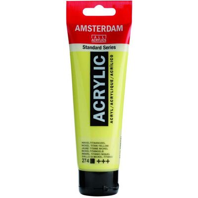 Colori Acrilici Giallo Titanio Nickel Royal Talens Amsterdam - 120ml - Tipo di Prodotto Colori Acrilici Giallo Titanio Nickel Royal Talens Amsterdam - 120ml - Tipo di Prodotto