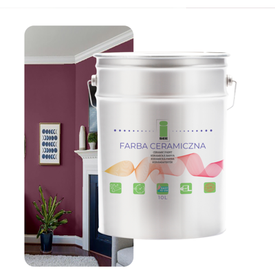 OEM Pittura Murale In Ceramica Lavabile Viola Pastello 10l Antimacchia OEM Pittura Murale In Ceramica Lavabile Viola Pastello 10l Antimacchia