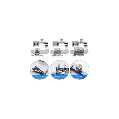 OEM Accessori Per Macchina Da Cucire: Piedino Per Orlo 4/8" 13mm, 6/8" 19mm, 8/8" 25mm - Crezuo OEM Accessori Per Macchina Da Cucire: Piedino Per Orlo 4/8" 13mm, 6/8" 19mm, 8/8" 25mm - Crezuo