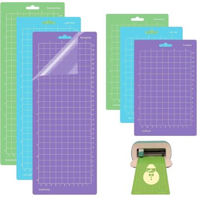OEM Adatto Per Il Set Di Tappetini Da Taglio Cricut Joy Da 6 Pezzi (4,512 Pollici + 4,56,5 Pollici) – Tappetini Da Taglio Con Diverse Forze Adesive – Accessori Di Ricambio Per Macchine Da Taglio. OEM Adatto Per Il Set Di Tappetini Da Taglio Cricut Joy Da 6 Pezzi (4,512 Pollici + 4,56,5 Pollici) – Tappetini Da Taglio Con Diverse Forze Adesive – Accessori Di Ricambio Per Macchine Da Taglio.