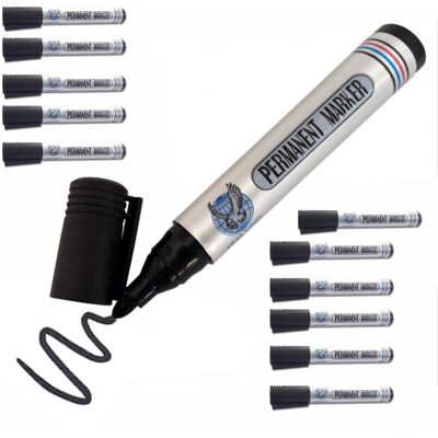 OEM Set Di 12 Pennarelli Neri. OEM Set Di 12 Pennarelli Neri.