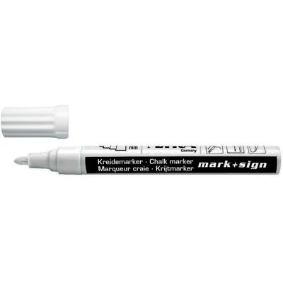 Pennarello a Gesso Bianco Lyra - Punta 2-4mm Pennarello a Gesso Bianco Lyra - Punta 2-4mm