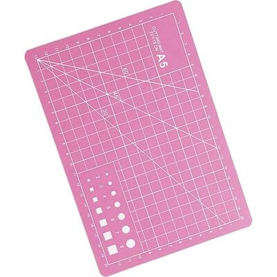 OEM Tappetino Da Taglio Autoriparante In Pvc Formato A5 Per Tessuti, Lavori Artigianali, Cucito E Quilting - Rosa OEM Tappetino Da Taglio Autoriparante In Pvc Formato A5 Per Tessuti, Lavori Artigianali, Cucito E Quilting - Rosa
