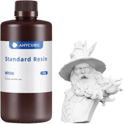 ANYCUBIC Standard Bianco 1 Kg ANYCUBIC Standard Bianco 1 Kg