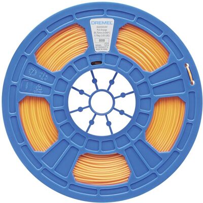 Filamento PLA Arancione Dremel - 1,75mm - 0,75kg - Materiale per Stampante 3D Filamento PLA Arancione Dremel - 1,75mm - 0,75kg - Materiale per Stampante 3D