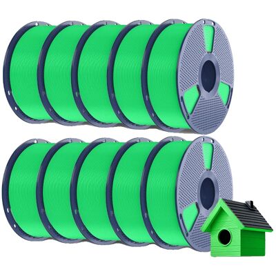 OEM Filamento Per Stampante 3d, Elevata Resistenza Agli Agenti Atmosferici, Qualità Senza Bolle, Verde OEM Filamento Per Stampante 3d, Elevata Resistenza Agli Agenti Atmosferici, Qualità Senza Bolle, Verde