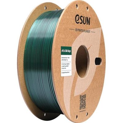 eSUN EPLA-SILK MAGIC 1.75mm NERO VERDE 1kg - Filamento 3D eSUN EPLA-SILK MAGIC 1.75mm NERO VERDE 1kg - Filamento 3D