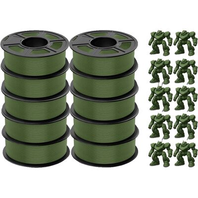 OEM Filamento Per Stampante 3d, Diametro 1,75 Mm, Elevata Fluidità E Durata, Plamt Verde Oliva OEM Filamento Per Stampante 3d, Diametro 1,75 Mm, Elevata Fluidità E Durata, Plamt Verde Oliva