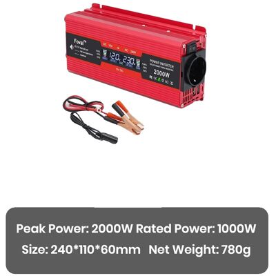 OEM Gruppo Di Continuità (ups), Robuste Funzioni Di Sicurezza, Design Compatto, 2000w 12v Rosso OEM Gruppo Di Continuità (ups), Robuste Funzioni Di Sicurezza, Design Compatto, 2000w 12v Rosso
