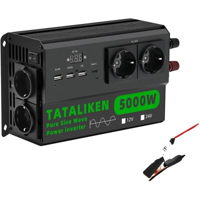 OEM Gruppo Di Continuità (ups), Design Portatile, Porte Di Ricarica Multiple, 12v 5000w 220v Eu - Nero OEM Gruppo Di Continuità (ups), Design Portatile, Porte Di Ricarica Multiple, 12v 5000w 220v Eu - Nero