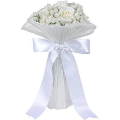 OEM Elegante Bouquet Di Rose, Composizione Nuziale A Mano Con Cs OEM Elegante Bouquet Di Rose, Composizione Nuziale A Mano Con Cs