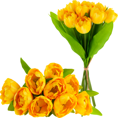 OEM Cv31227-3 Bouquet Di Tulipani, Tulipani Artificiali, Composizione Per Centrotavola In Vaso OEM Cv31227-3 Bouquet Di Tulipani, Tulipani Artificiali, Composizione Per Centrotavola In Vaso