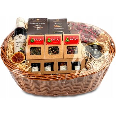 Green Touch - Delizie Polish - Tè 20g - Cioccolato - Cesto regalo Green Touch - Delizie Polish - Tè 20g - Cioccolato - Cesto regalo