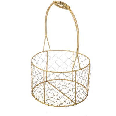 Infinite Cesto Di Fiori - Artigianato In Ferro Dorato - Cesto Fatto A Mano - Cesto Decorativo In Paglia Con Composizione Floreale Per Giardino Interno, Robusto, Durevole, Multifunzionale, Regalo Per Eventi, Ma Infinite Cesto Di Fiori - Artigianato In Ferro Dorato - Cesto Fatto A Mano - Cesto Decorativo In Paglia Con Composizione Floreale Per Giardino Interno, Robusto, Durevole, Multifunzionale, Regalo Per Eventi, Ma
