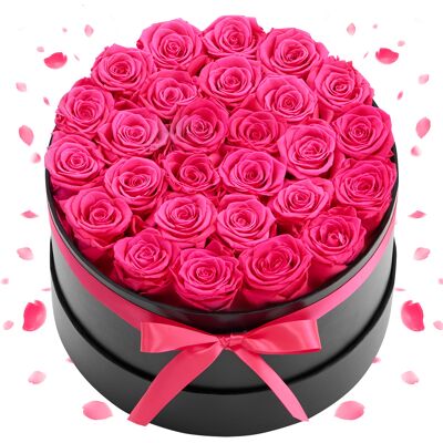 VEVOR Fiore Stabilizzato Vero Fiori Secchi Ornamentali 27 Rose Stabilizzate In Scatola, Bouquet Di Fiori Eterni Immortali, Rosa Eterna Vera, Ampia Gamma Di Utilizzi Anniversario, Natale VEVOR Fiore Stabilizzato Vero Fiori Secchi Ornamentali 27 Rose Stabilizzate In Scatola, Bouquet Di Fiori Eterni Immortali, Rosa Eterna Vera, Ampia Gamma Di Utilizzi Anniversario, Natale