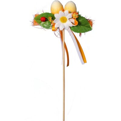 OEM Uova Su Un Fascio, Decorazione Sulla Cima, Arancione OEM Uova Su Un Fascio, Decorazione Sulla Cima, Arancione