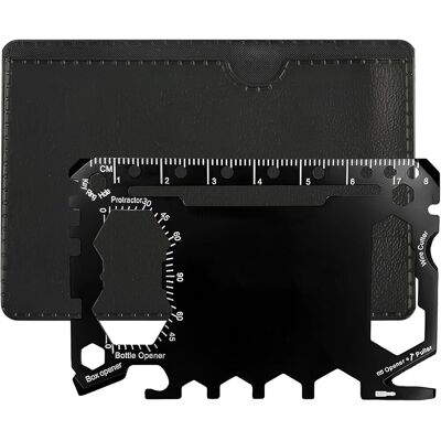 OEM Carta Attrezzi Multifunzione, Set Tascabile Multiuso 46 In 1, Carta Di Sopravvivenza Da Campeggio Portatile, Acciaio Inossidabile, Adatta Per Uomo, Regalo Di Natale, Nero OEM Carta Attrezzi Multifunzione, Set Tascabile Multiuso 46 In 1, Carta Di Sopravvivenza Da Campeggio Portatile, Acciaio Inossidabile, Adatta Per Uomo, Regalo Di Natale, Nero